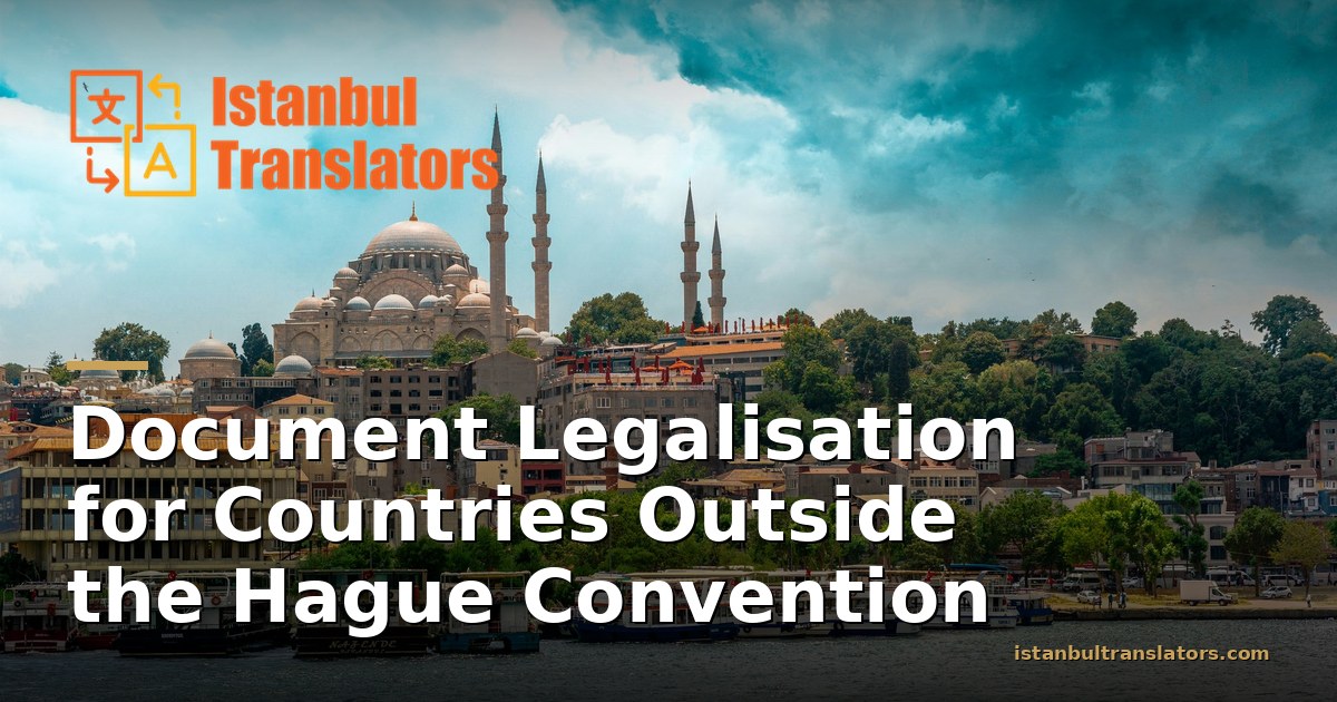 How Legalisation for Non-Hague Countries Works